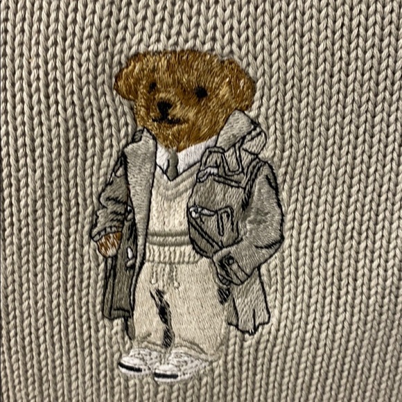 Ralph Lauren Home Accents New Rare Ralph Lauren Flannel Bear Throw